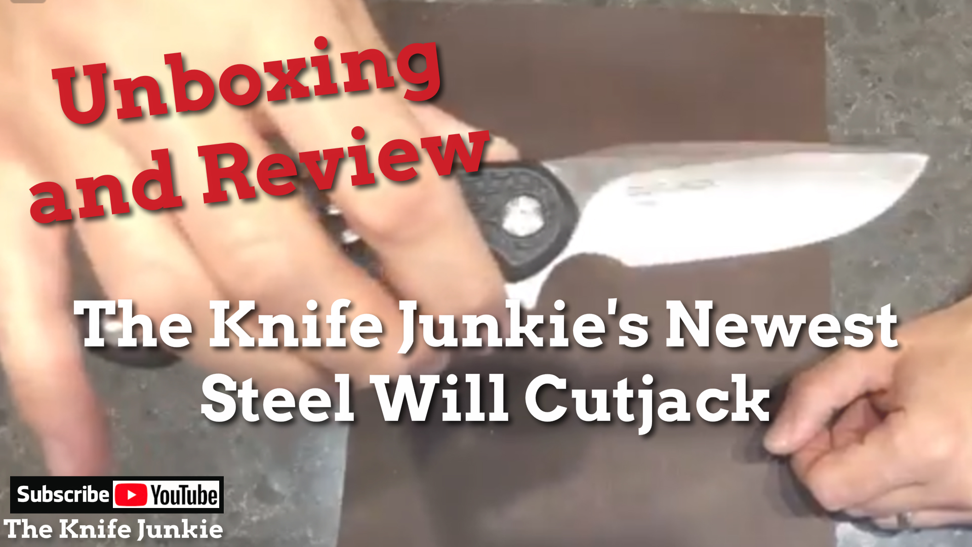 The Knife Junkie's Newest -- a Steel Will Cutjack