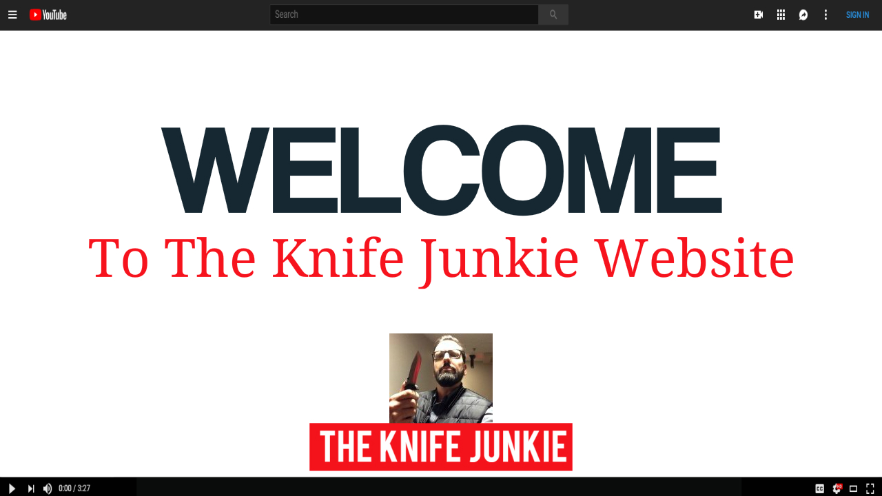 The Knife Junkie Video Thumbnail