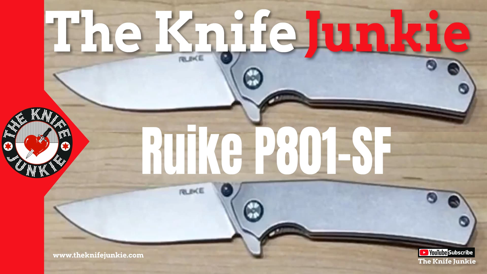 Ruike P801SF Knife Video Review