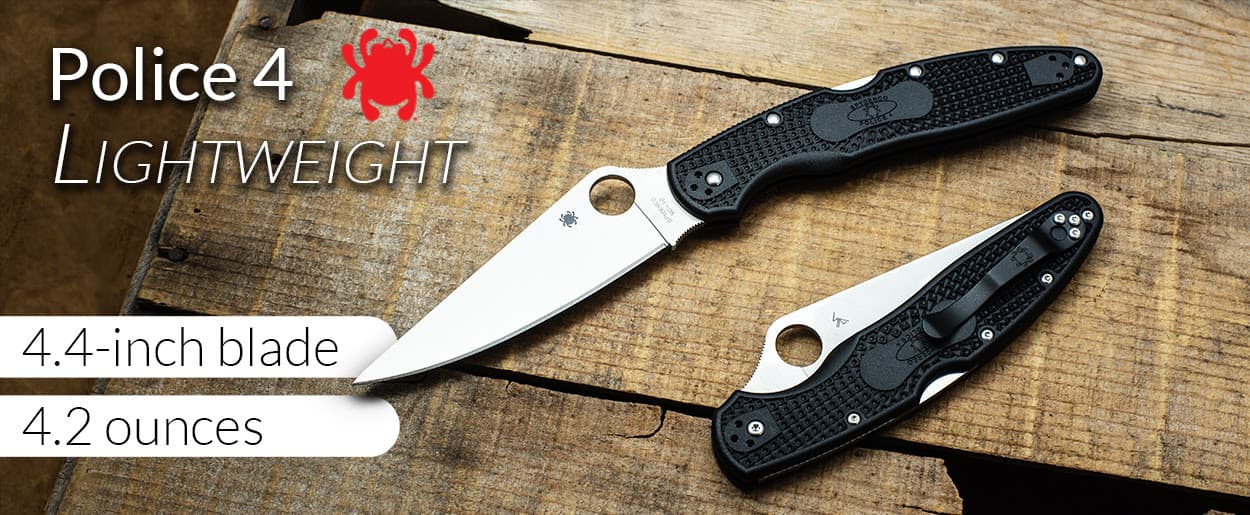 Spyderco Police 4 Lightweight The Knife Junkie