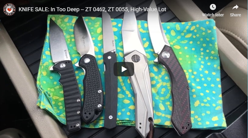 Knives for Sales by Bob "The Knife Junkie" DeMarco