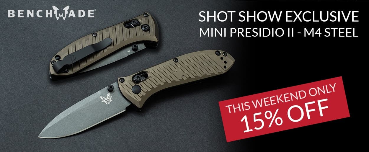 Benchmade SHOT Show Knife - 15% OFF
