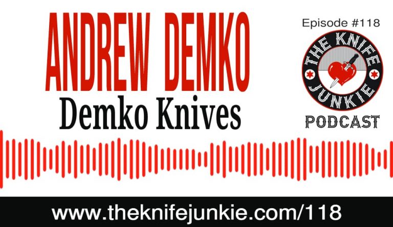 Andrew Demko AD20 Shark Lock -- The Knife Junkie Podcast (Episode #118)