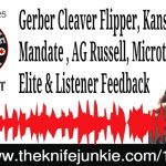 Gerber Cleaver Flipper, Kansept, Civivi Mandate, AG Russell, Microtech Socom Elite and Listener Feedback — [The Knife Junkie Podcast Episode 125]