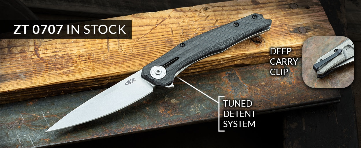 ZT 0707 In Stock - The Knife Junkie