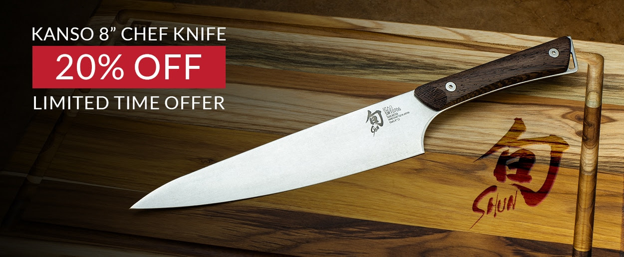 Shun Kanso 8-inch Chef Knife ON SALE