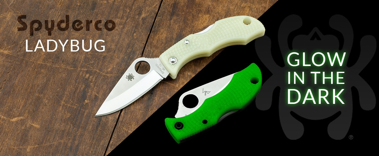 Spyderco Glow-in-the-Dark Ladybug