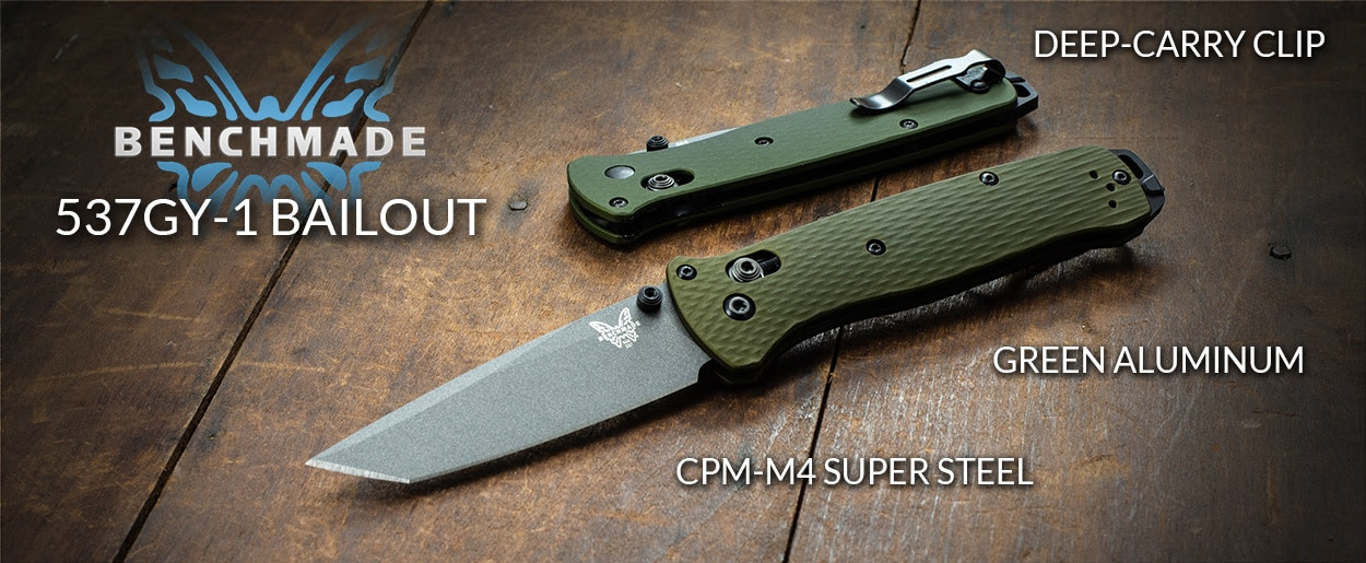 Benchmade 537GY-1 Bailout M4