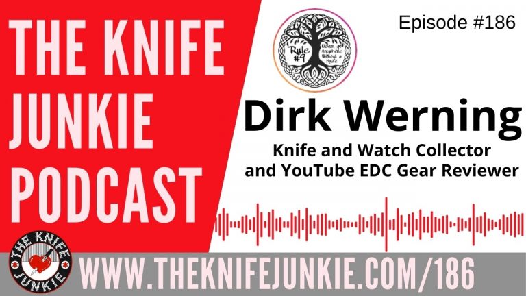 YouTube Knife Reviewer Dirk Werning - The Knife Junkie Podcast Episode 186