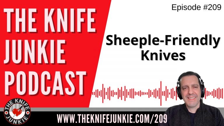 Sheeple-Friendly Knives - The Knife Junkie Podcast Episode 209