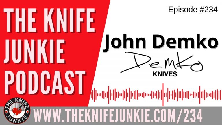 John Demko of Demko Knives - The Knife Junkie Podcast Episode 234