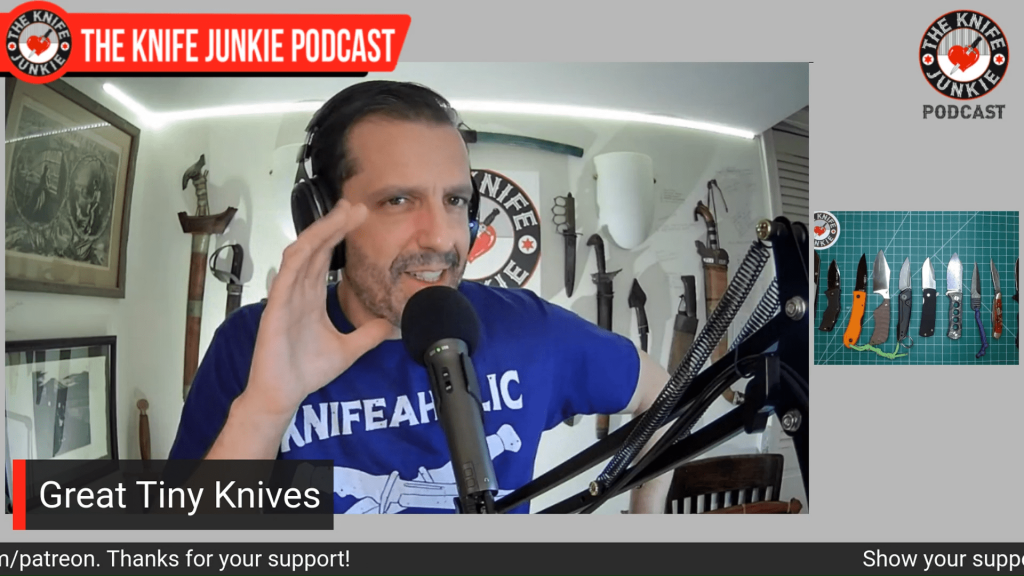 Great Tiny Knives - The Knife Junkie Podcast (Episode 367) 