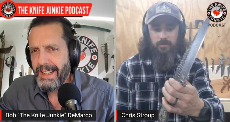 Stroup Knives Chris Stroup - The Knife Junkie Podcast (Episode 375)