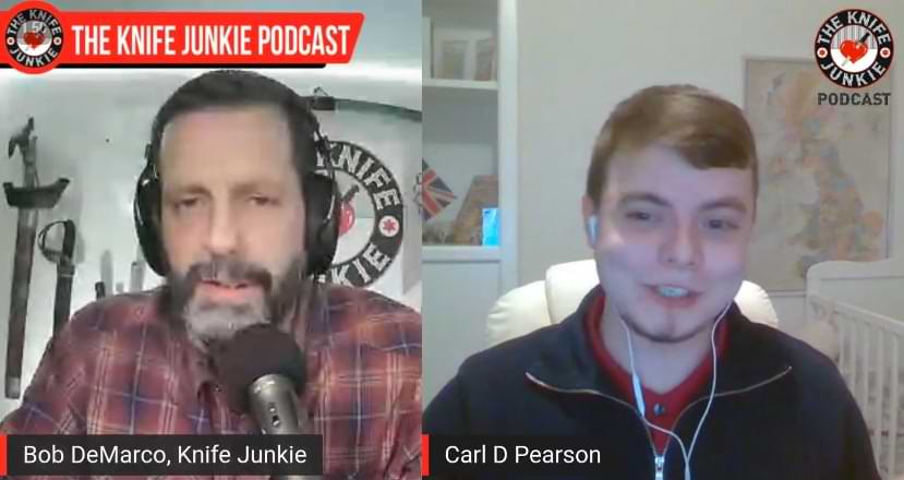 Hoo Knives Carl D. Pearson - The Knife Junkie Podcast (Episode 377)
