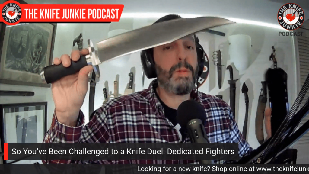 So You’ve Been Challenged to a Knife Duel: Dedicated Fighters - The Knife Junkie Podcast (Episode 374)