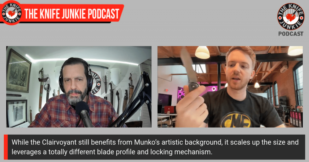 Munko Knives Paul Munko, Colorful Filth Graphic Design - The Knife Junkie Podcast (Episode 373)