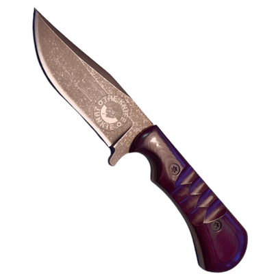 NoVA-1 Custom Made EDC Bowie Knife from The Knife Junkie and Hogtooth Knives