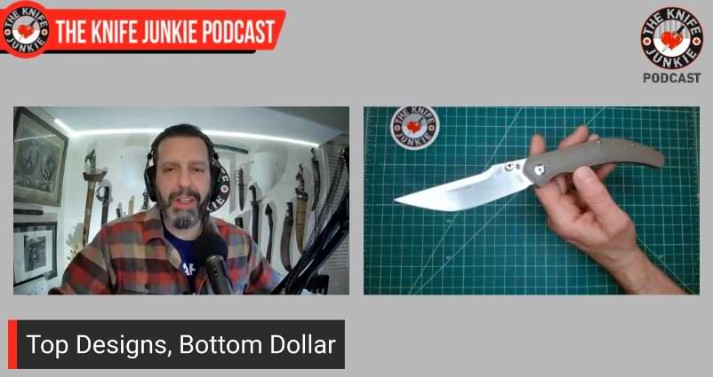 Top Designs Bottom Dollar - The Knife Junkie Podcast (Episode 394)