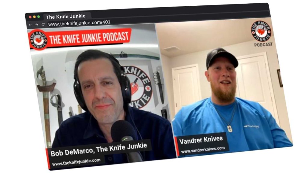 Ethan Curtis, Vandrer Knives - The Knife Junkie Podcast (Episode 401)