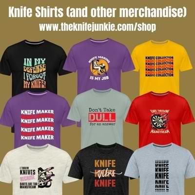 Knife T-shirts and merch