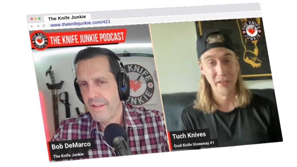 Eric Tuch, Tuch Knives - The Knife Junkie Podcast (Episode 421)