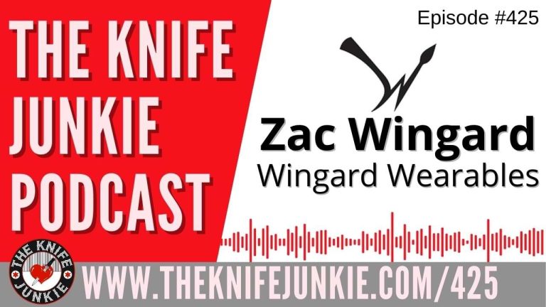 Wingard Wearables - The Knife Junkie Podcast (Episode 425)