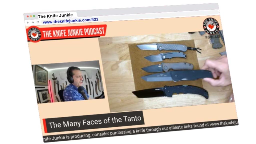 The Many Faces of the Tanto - The Knife Junkie Podcast (Episode 431)