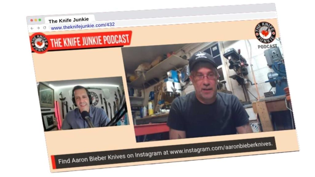 Aaron Bieber Knives - The Knife Junkie Podcast (Episode 432)