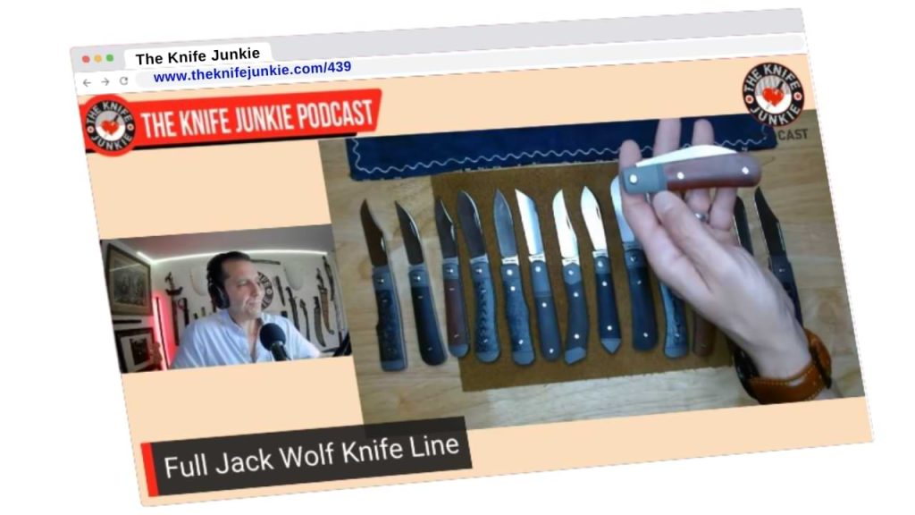 Full Jack Wolf Knife Line - The Knife Junkie Podcast (Episode 439)