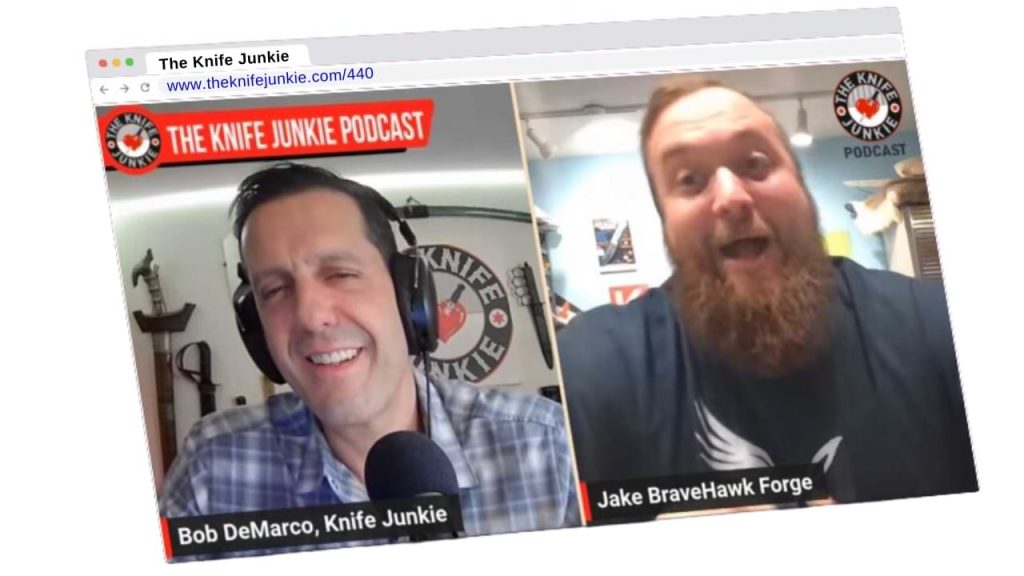 Jacob Sewell of BraveHawk Forge - The Knife Junkie Podcast (Episode 440)