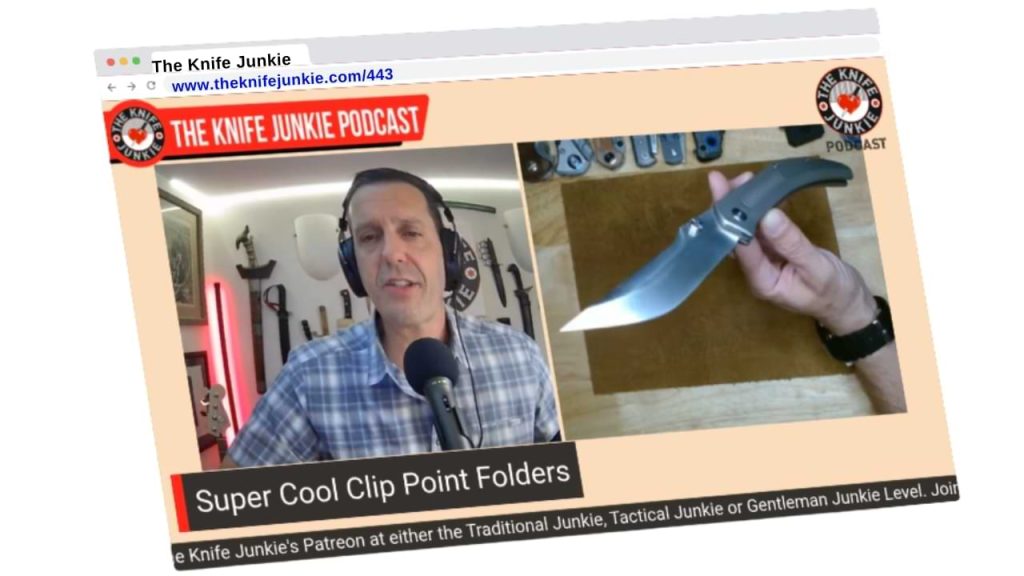 Super Cool Clip Point Folders - The Knife Junkie Podcast (Episode 443)