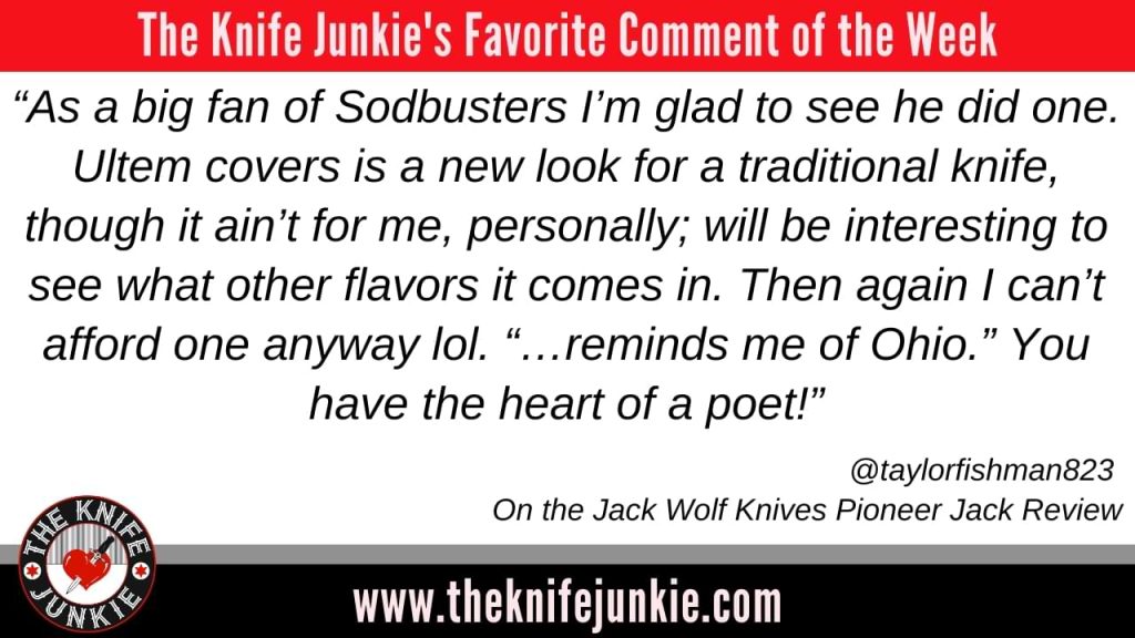 Comment of the Week Episode #451 - The Knife Junkie Podcast