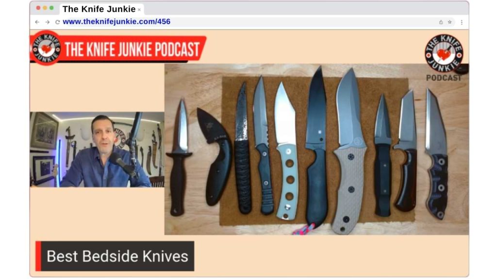 Best Bedside Knives - The Knife Junkie Podcast (Episode 456)