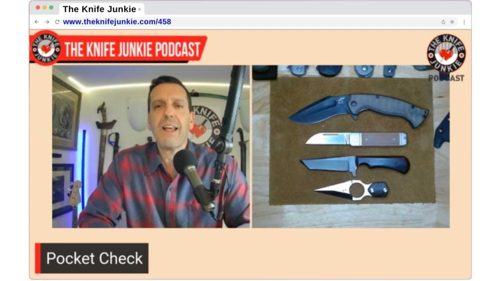 Nine Rapid Knife Reviews - The Knife Junkie Podcast (Episode 458)
