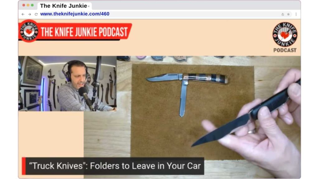 “Truck Knives”: Folders to Leave in Your Car - The Knife Junkie Podcast (Episode 460)