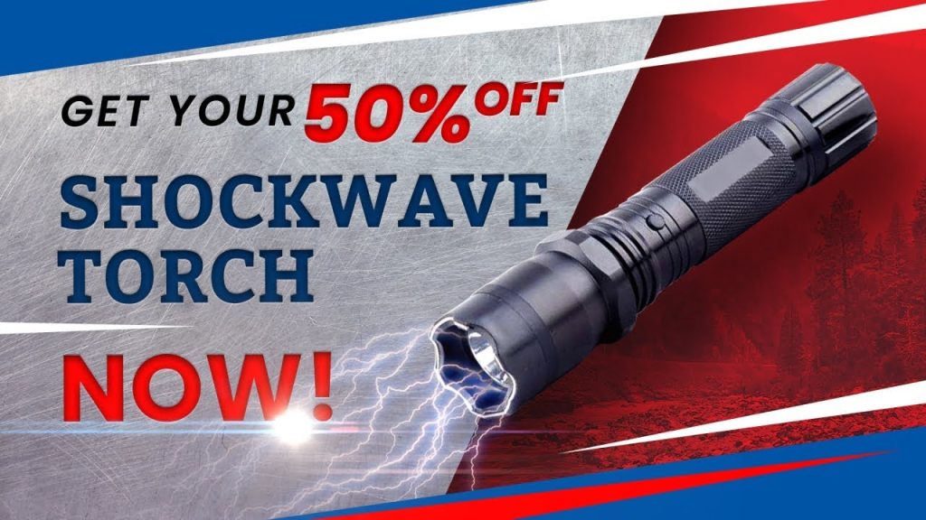 tactical flashlight self defense - shockwave tactical torch