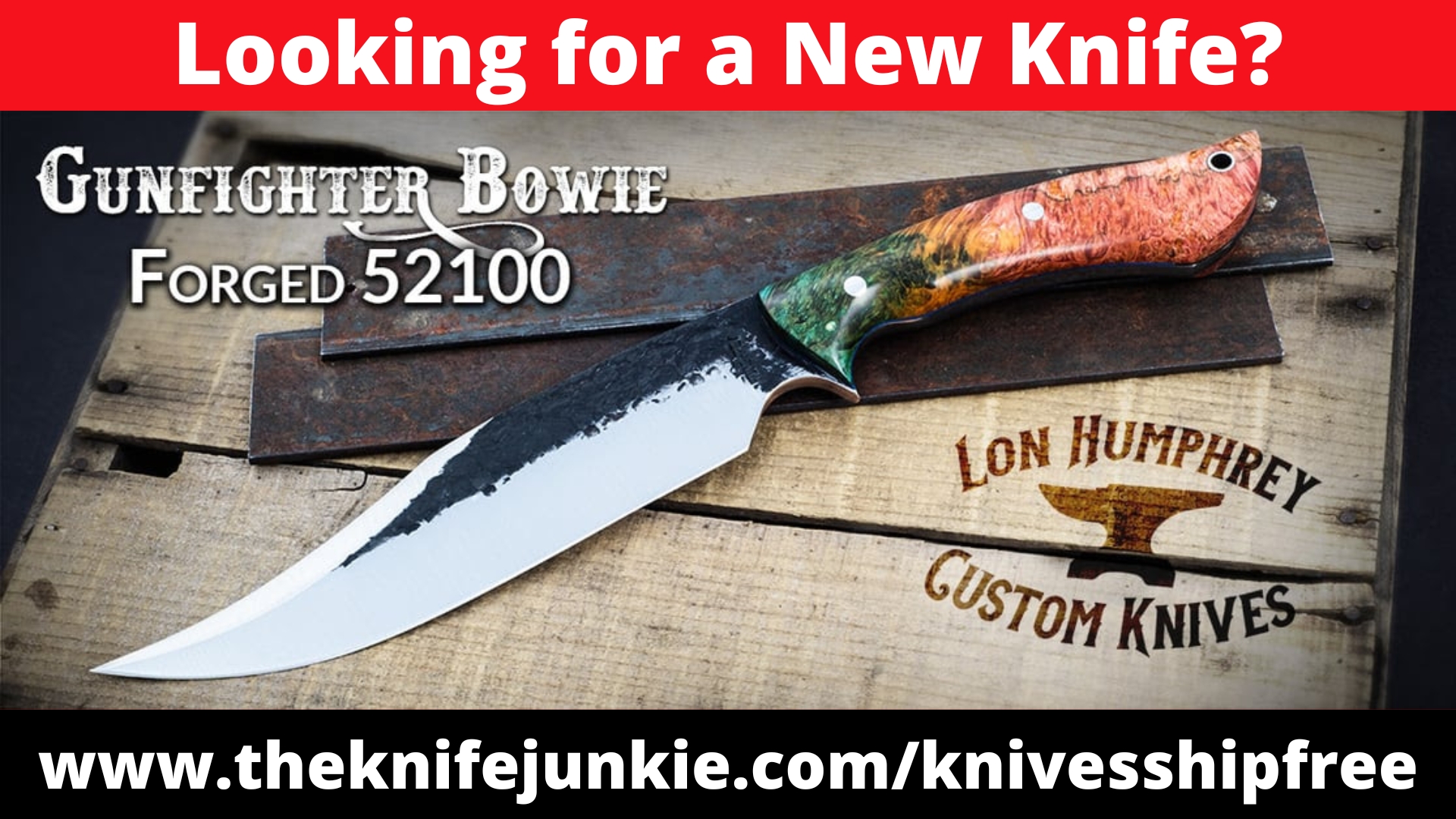 Lon Humphrey Gunfighter Bowie