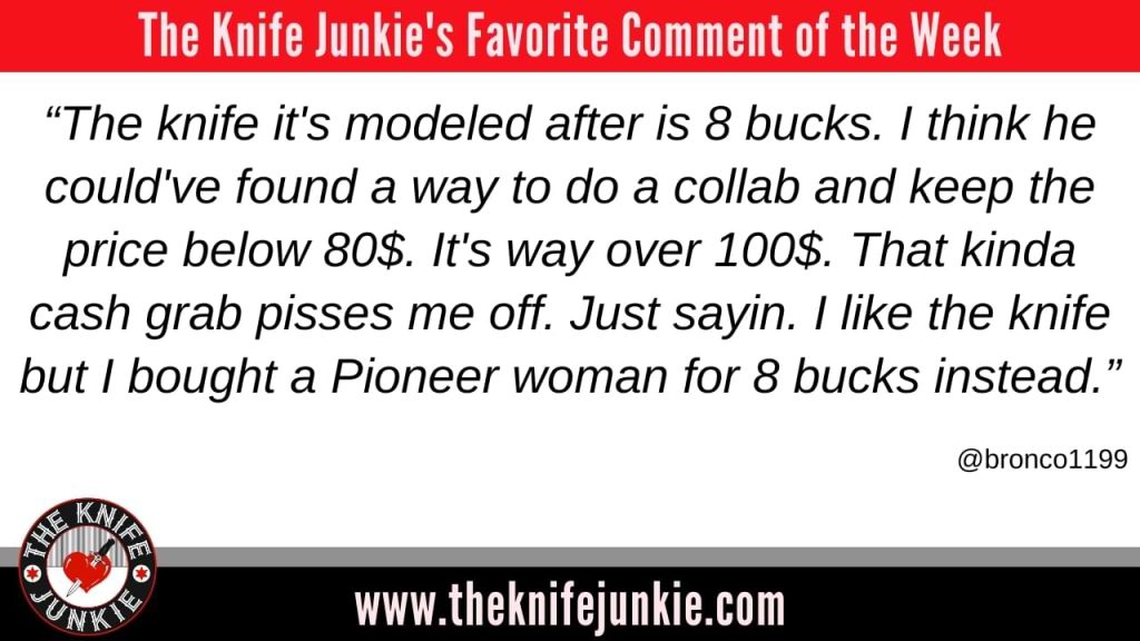 The Knife Junkie Podcast - Comment-of-the-Week-Episode-486