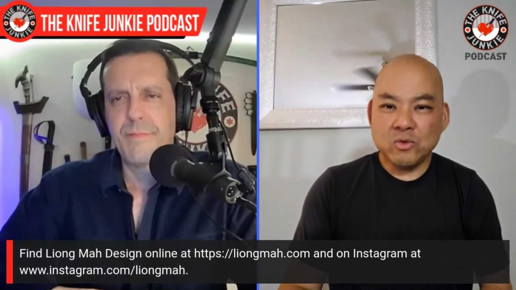 Liong Mah, Liong Mah Design: The Knife Junkie Podcast (Episode 498)
