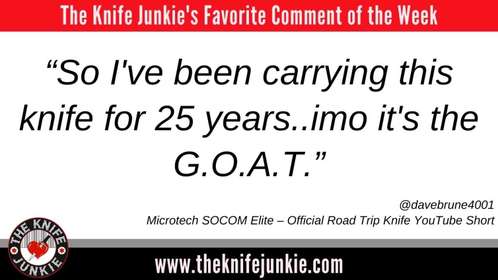 Comment-of-the-Week-Episode-497 The Knife Junkie Podcast