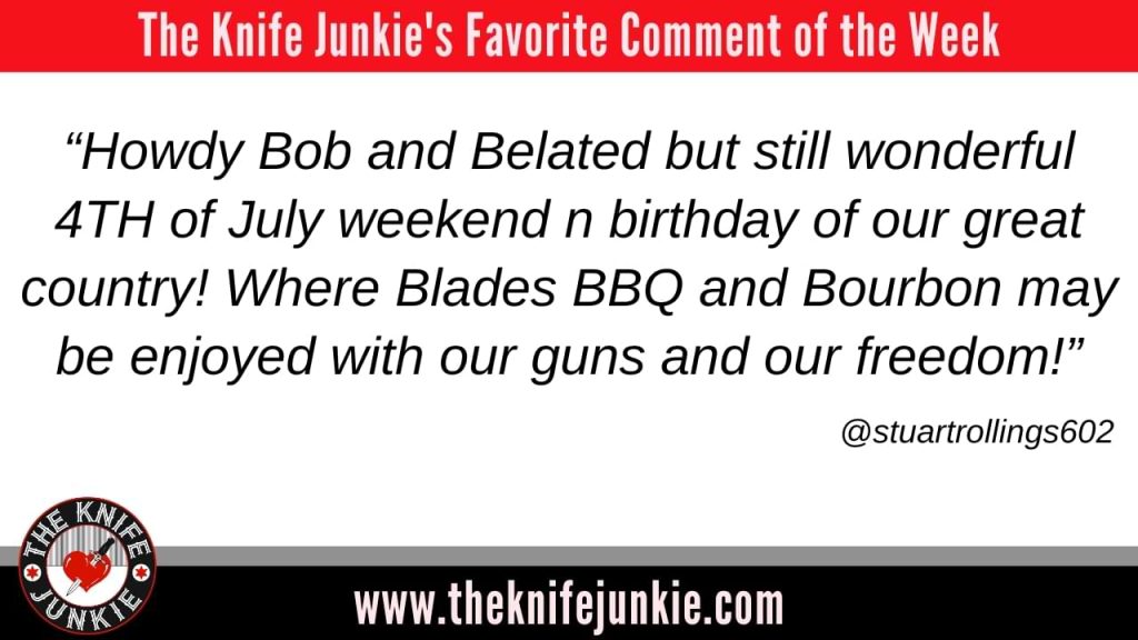 10 Production Knives I Should Carry More Often: The Knife Junkie Podcast (Episode 518) comment of the week