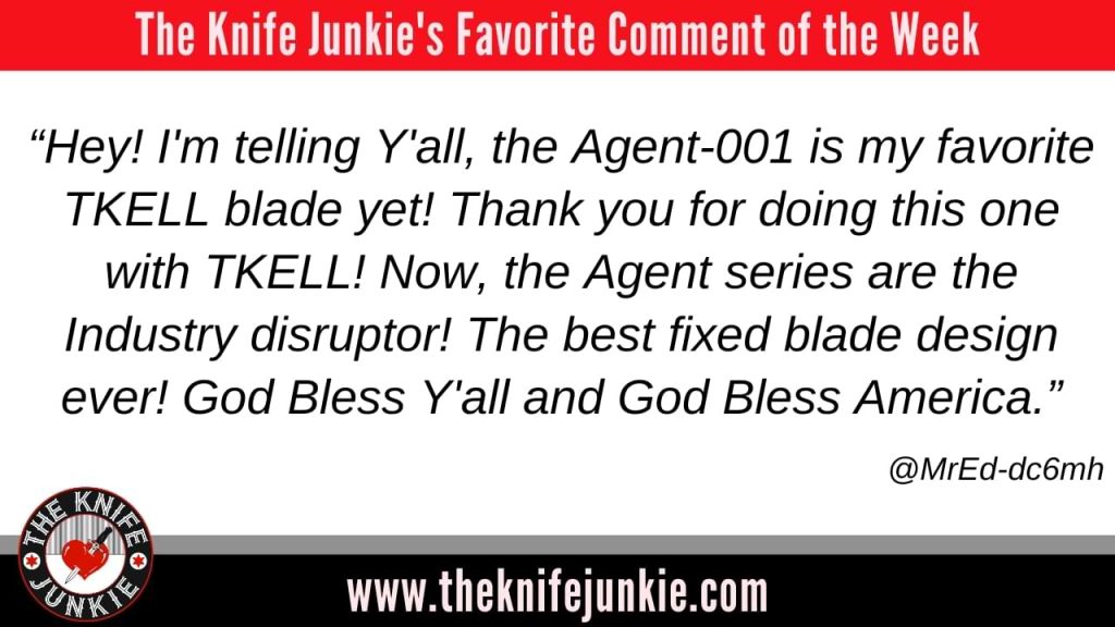 Featured Comment Big Cold Steel: The Knife Junkie Podcast (Episode 522)