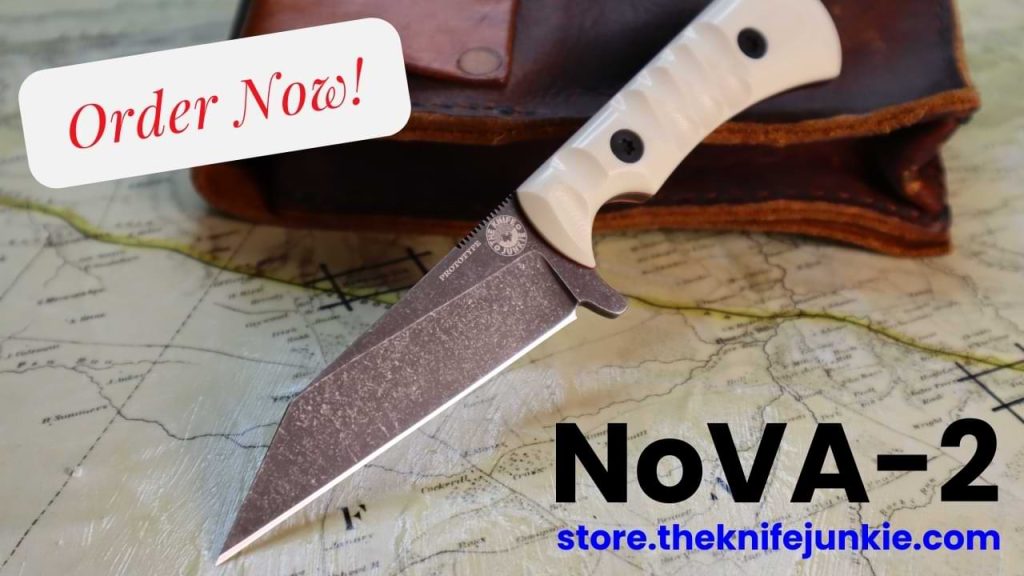 Pre-order: NoVA-2 EDC knife by The Knife Junkie and Hogtooth Knives