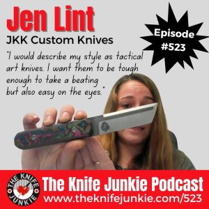 Jen Lint of JKK Custom Knives