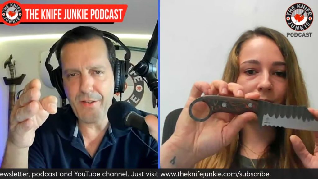 Jen Lint, JKK Custom Knives: The Knife Junkie Podcast (Episode 523)