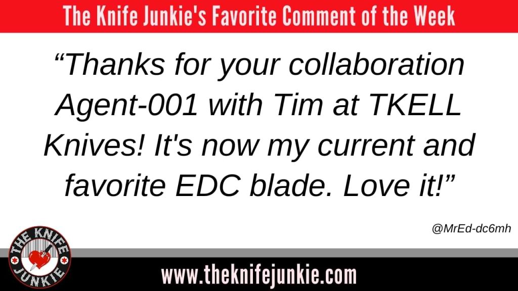 Exotic Blades, Titanium Handles: The Knife Junkie Podcast (Episode 527) comment of the week