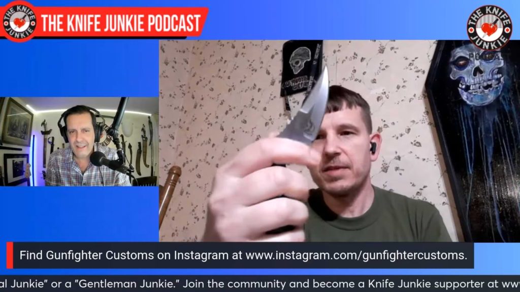 Jarrod Franklin, Gunfighter Customs: The Knife Junkie Podcast (Episode 525)