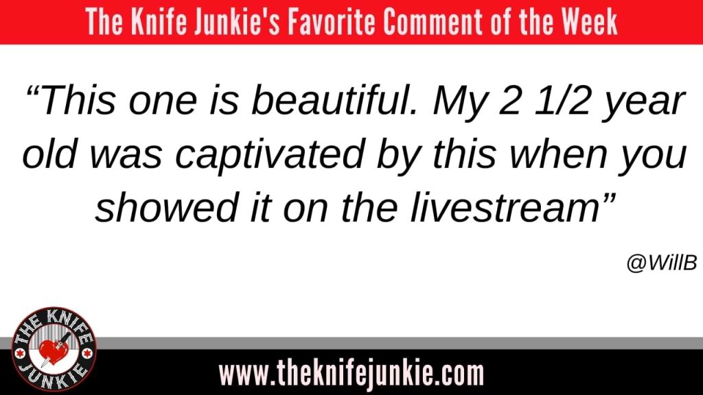 Great Camp Knives: The Knife Junkie Podcast (Episode 536) comment of the week two