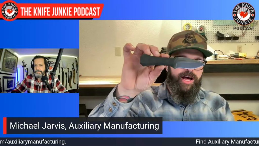 Michael Jarvis, Auxiliary Manufacturing: The Knife Junkie Podcast (Episode 556)