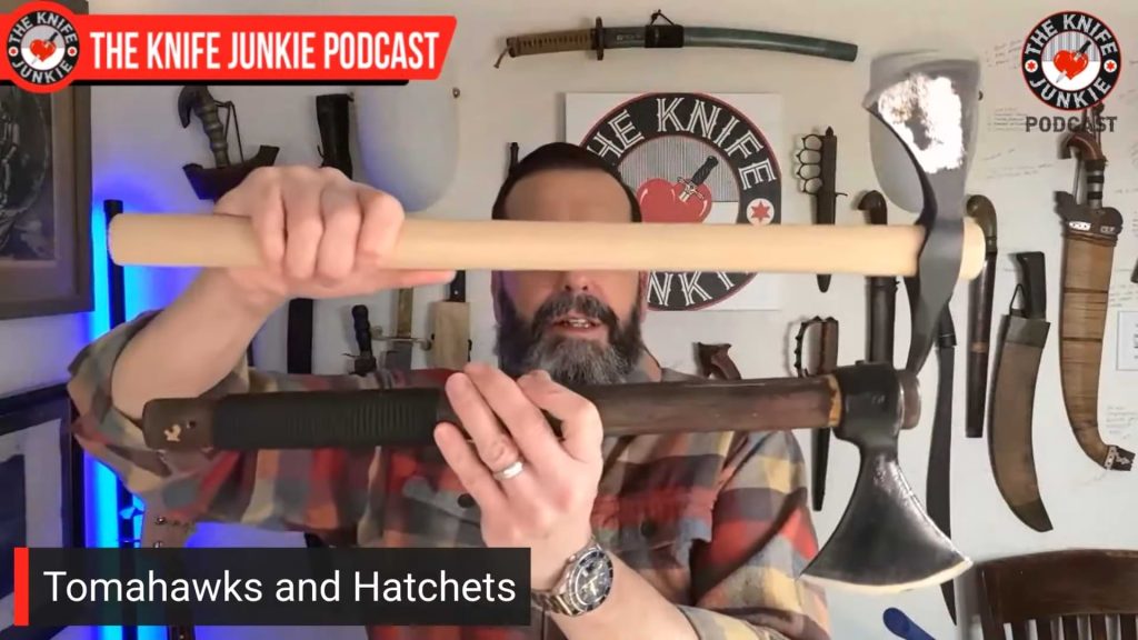 Tomahawks and Hatchets: The Knife Junkie Podcast (Episode 566)